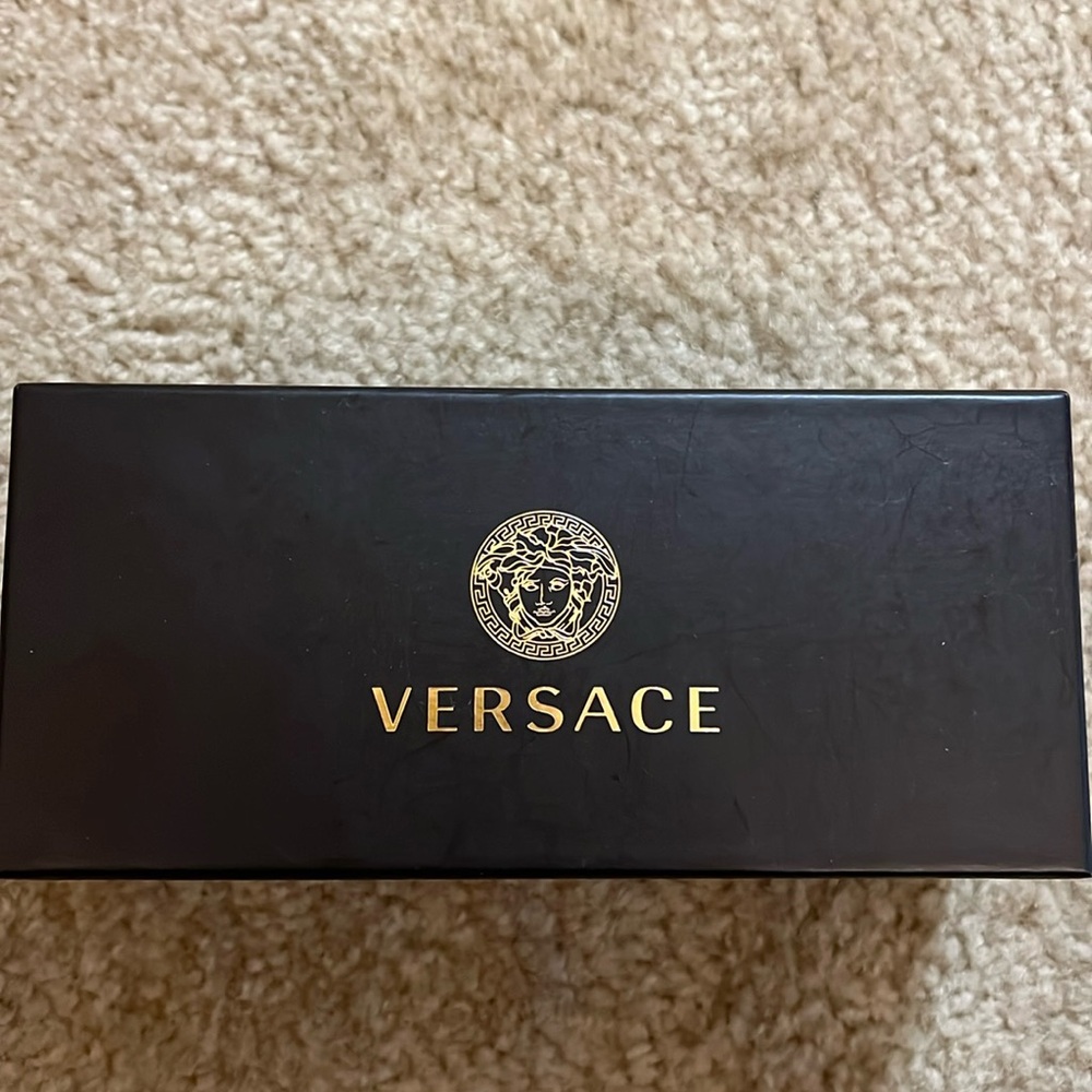 VERSACE VE2199 10006G MATTE BLACK LT GREY MIRROR SILVER 56 mm Men's Sunglasses
